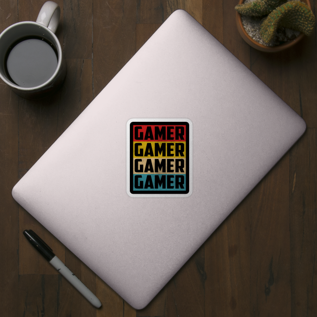 Retro Gaming Gift for Gamer by funkyteesfunny